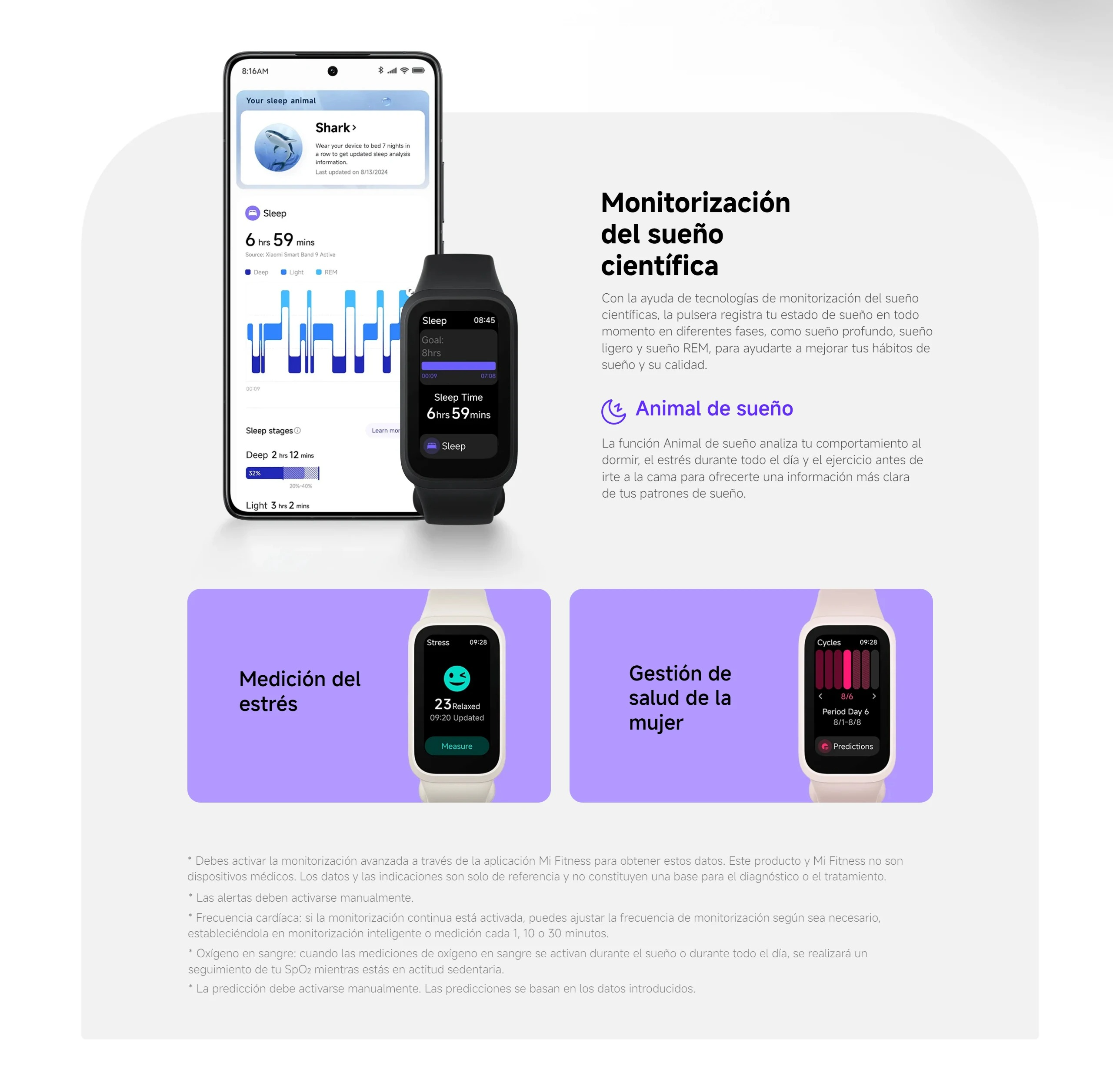 Xiaomi Smart Band 9 Active.