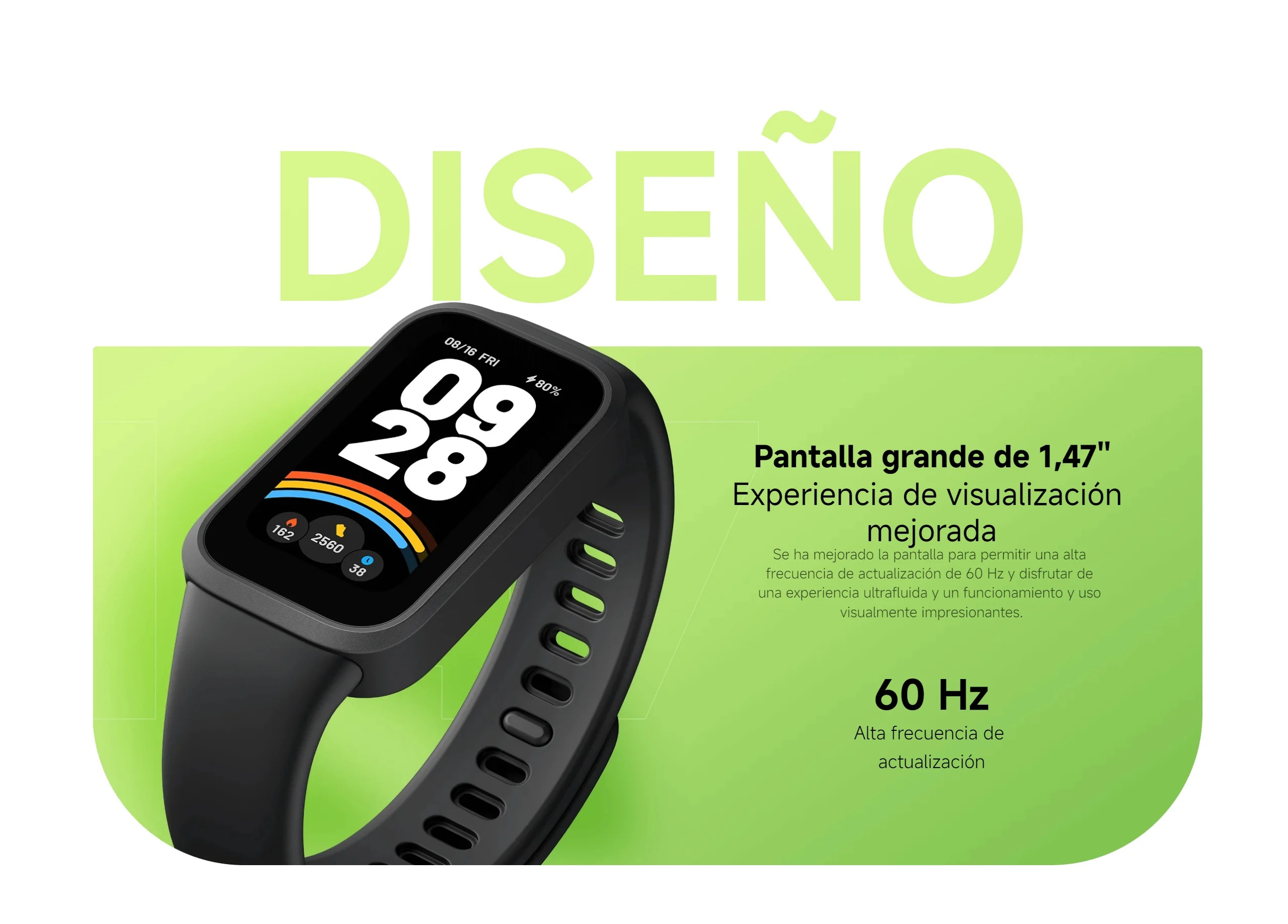 Xiaomi Smart Band 9 Active.